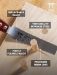 Japanese 6-Inch Flush Cut Saw for Woodworking