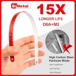 AIRAJ 12-Inch Hacksaw with Bi-Metal Blades