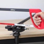 AIRAJ 12-Inch Hacksaw with Bi-Metal Blades