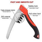 WEIMELTOY 10" Folding Pruning Saw with Curved Blade