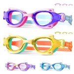 Graynoma Kids Swim Goggles - Anti-Fog UV Protection