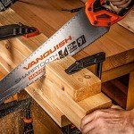 VANQUISH SharpTooth 15-Inch Handsaw for Versatile Cuts