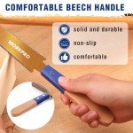 WORKPRO 6-Inch Japanese Double-Edged Hand Saw