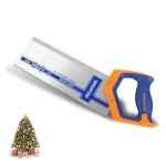 WADFOW 12" Fine-Cut Hand Saw with Ergonomic Handle