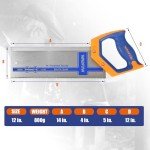 WADFOW 12" Fine-Cut Hand Saw with Ergonomic Handle