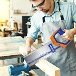 WADFOW 12" Fine-Cut Hand Saw with Ergonomic Handle