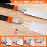 JORGENSEN 10-Inch Double Edge Japanese Pull Saw