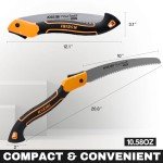 KSEIBI 10-Inch Folding Camping Pruning Saw