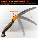 KSEIBI 10-Inch Folding Camping Pruning Saw