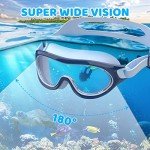 COPOZZ Kids Swim Goggles - Anti-Fog, Leak-Proof