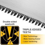Hanpex 7" Mini Japanese Double Edge Hand Saw