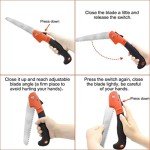 Premium Folding Pruning Saw with Secure Lock
