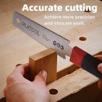 RUITOOL 6-Inch Japanese Pull Saw with Flexible Blade
