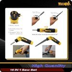 16-In-1 Manual Hand Saw with Screwdriver