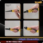16-In-1 Manual Hand Saw with Screwdriver