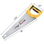 Olympia Tools 15" Ergonomic Handsaw for Wood Cutting
