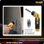 16-In-1 Manual Hand Saw with Screwdriver