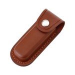 Leather Pocket Knife Sheath for Outdoor Activities