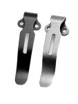 2-Piece Stainless Steel Deep Carry Pocket Knife Clips