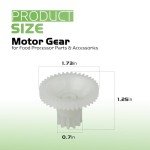 Motor Gear for Waring Food Slicers - 2 Pack