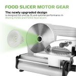 Motor Gear for Waring Food Slicers - 2 Pack