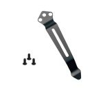 Black Pocket Knife Clip Replacement with Screws