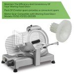 Motor Gear for Waring Food Slicers - 2 Pack