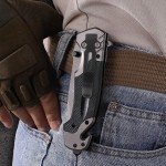 2-Piece Stainless Steel Deep Carry Pocket Knife Clips