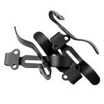 2-Piece Stainless Steel Deep Carry Pocket Knife Clips