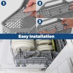 Universal Dishwasher Silverware and Utensil Basket