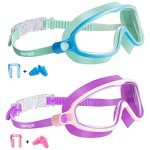 Kid's Anti-Fog Swim Goggles - 2 Pack