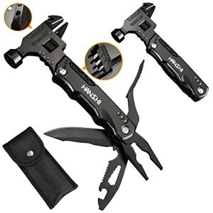 16-in-1 Adjustable Wrench Multitool with Hammer