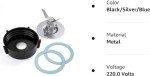 Oster Blender Replacement Blade and Seal Kit