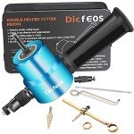 Dicfeos Double Head Metal Nibbler Cutter Kit