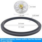 Nutribullet Replacement Gasket Seal Rings Set