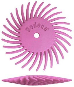 Dedeco Sunburst Radial Bristle Discs Set - 48 Pieces