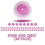 Sunburst Radial Bristle Discs - 48 Pack