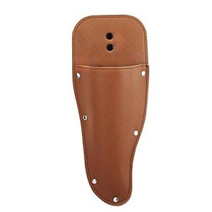 Sturdy Leather Tool Holster Pouch for Garden Tools