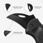 Compact Pocket Knife Keychain for Everyday Carry