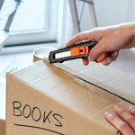 12-Pack Retractable Utility Knives with Sharp Blades