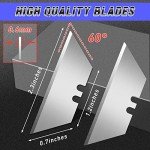 JETMORE 4-Pack Folding Utility Knives with Extra Blades