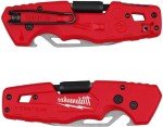 Milwaukee FASTBACK Folding Utility Knife - Red/Black