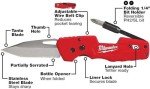 Milwaukee FASTBACK Folding Utility Knife - Red/Black