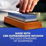 Sharp Pebble 1000/6000 Grit Whetstone with Base