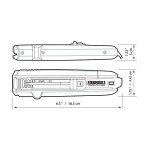 ToughBuilt Utility Knife with 5 Replacement Blades