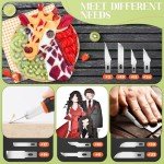 16-Piece Craft Knife Set with Sharp Blades