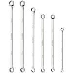 BINGCOBBER 6-Piece Extra Long Double Eye Wrench Set
