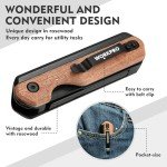WORKPRO 2-in-1 Folding Utility Knife with Blades