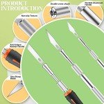 16-Piece Craft Knife Set with Sharp Blades