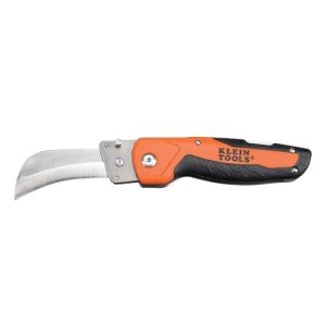 Klein Tools Folding Utility Knife with Hawkbill Blade